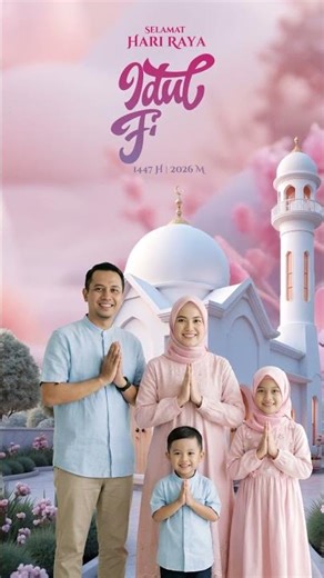 Eid al-Fitr 2026 Greetings | Code 005 | Order via WhatsApp.081545480953