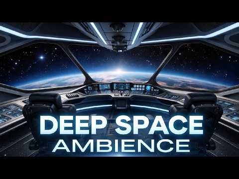 Spaceship Interior Ambience | Deep Space Flight Sounds for Sleep, Focus & Relaxation (1 Hour)