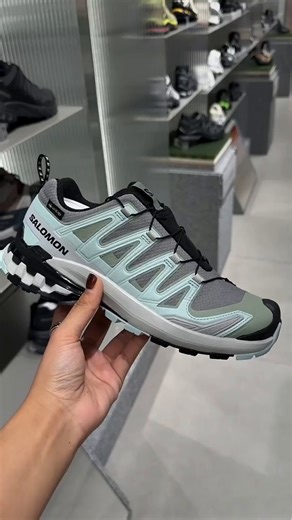 萨洛蒙（Salomon）女款 户外运动防水透气减震耐磨稳定防护徒步鞋 XA PRO 3D v9 GTX 灰色 478231 36.5 (UK4丨 36 2/