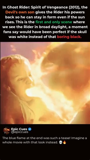 In Ghost Rider, The Rider Fights In Broad Daylight #ghostrider #nicolascage #shorts