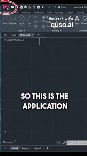 autocad application menu bar functions