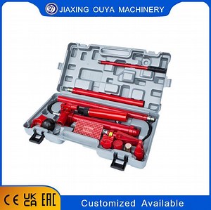 [Hot Item] Hydraulic Auto Car Body Frame Repair Kit 10ton Porta Power Jack