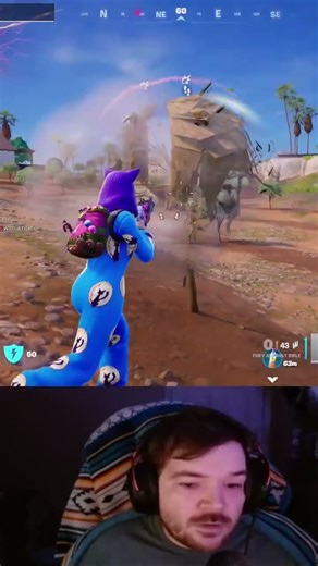 O.X.R. Rifle is BROKEN in Fortnite Blitz #fortnite #fortniteclips #fortniteshorts