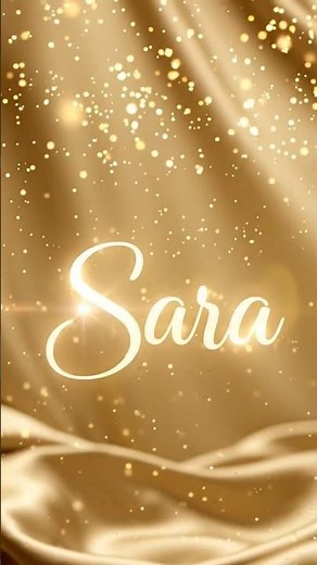 Sara Name Meaning | Origin & Facts 🌙 | Trending Girl Name Sara | S Letter Name Sara