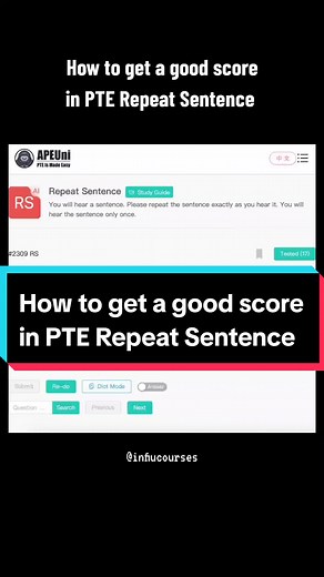 PTE Repeat Sentence Tips & Tricks for a High Score