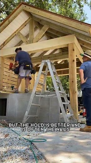 Building a Pool Cabana Part 3