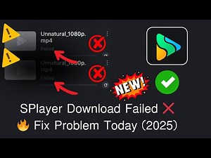 SPlayer Download Failed Problem Today | How to Fix SPlayer Download Failed 2025