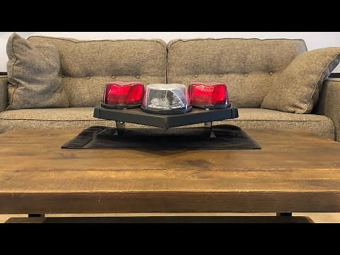Federal Signal Vision SLR 3-Pod FDNY Light Bar (mini lightbar vector solaris rotating led)