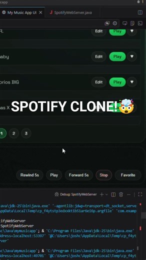 Building a Spotify Clone in Java #computerscience #programming #softwaredevelopment