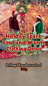 Bring food and warm clothing donations to the Event Center during Holiday Spark December 4-7, 2025! | Evergreen State Fair