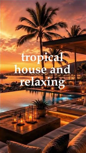 Luxury Chillout Lounge Sunset