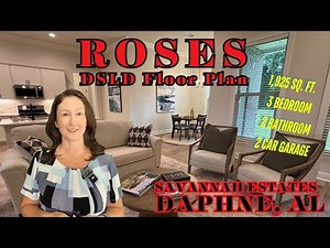 DSLD Homes Tour | Roses Floor Plan in Daphne, AL | New Construction Home in Baldwin County