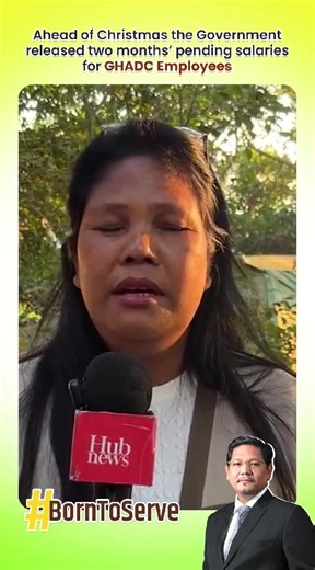 Under the direction of Hon’ble Chief Minister Shri Conrad K. Sangma, the State Government has released two months of pending salaries for employees of the Garo Hills Autonomous District Council (GHADC) and credited pension payments to former MDCs, as announced by the GHADC Sub-Committee on Friday. The salary arrears were released on December 19 under the supervision of the Sub-Committee, providing much-needed relief to employees ahead of Christmas. This follows the Chief Minister’s earlier assur