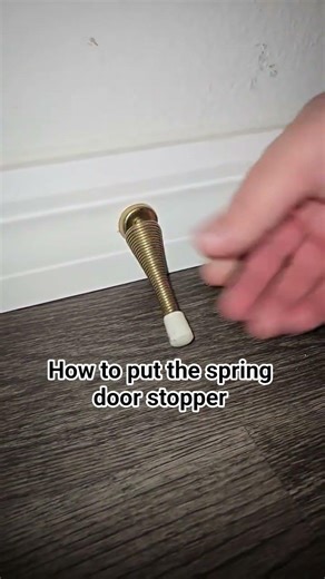 how to put on spring stopper #springstopper