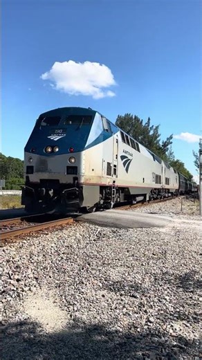 80MPH Amtrak Floridian at A Dead Man's Crossing