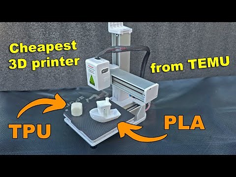 Cheapest 3D printer from Temu: EasyThreed K10