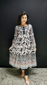 264 reactions · 39 comments | Blossom into style with our Floral Digital Print Dress . #FloralElegance #FashionInFullBloom #dresstoimpressyourself | AB Fashion Maker | Facebook