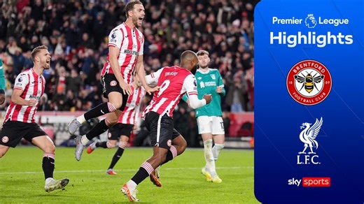 Brentford 3-2 Liverpool | Premier League highlights