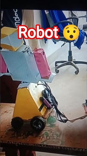 Science project #robot #homemade