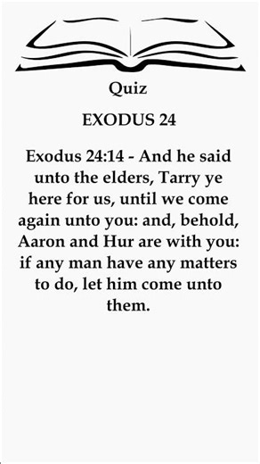 Moses Ascends! ⛰️ Exodus 24 Explained!