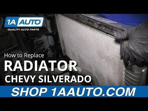 How to Replace Radiator 99-13 Chevy Silverado 1500