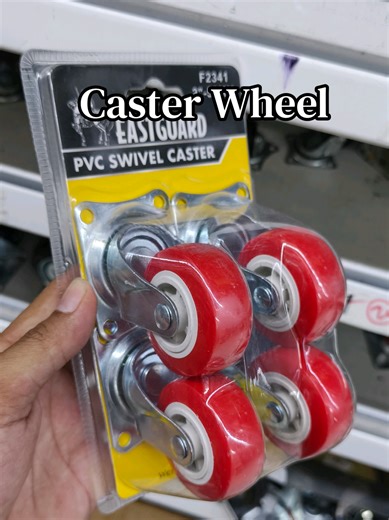 4pcs Red Caster Wheels Heavy Duty💪📌 #casterwheel #wheel
