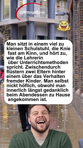 Der Elternabend 😬 #schulhumor
