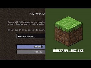 Minecraft Hex.exe - All multiplayer responses