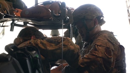 146 AES medevac exercise on multiple aircrafts at Sentry South 26-2