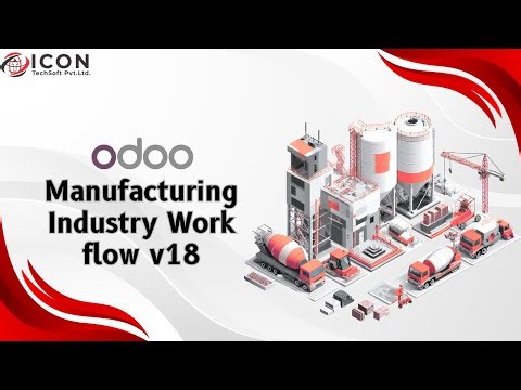 Odoo Manufacturing Workflow | End-to-End Production Process | Odoo18 Functional Video