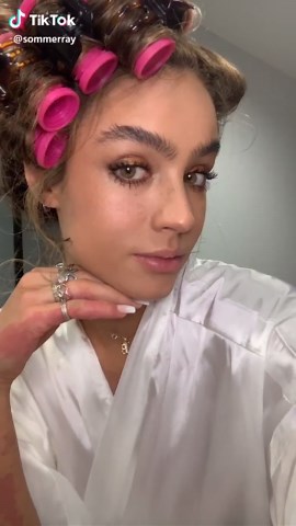 Before and After Transformation featuring Sommer Ray