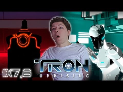 The Best Action Yet!! I Tron Uprising Episodes 7, 8 I Reaction!