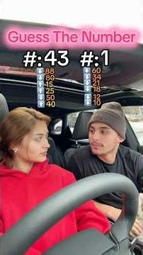 GUESS THE NUMBER GAME 1-100🔥❤️ #viral #funnyvideos