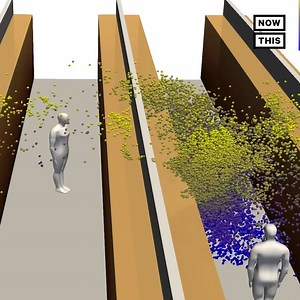 Researchers in Finland created this 3D model to show how easily COVID-19 can spread in indoor spaces | NowThis