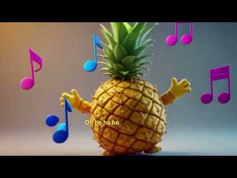 Pineapple Song for Kids | Healthy Fruits Song | Preschool Learning Video