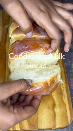 The secret behind this super soft condensed milk bread