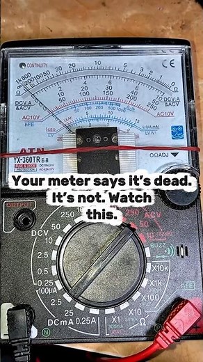 How to test SC5200 NPN transistor with analog meter #SC5200 #PCBRepair