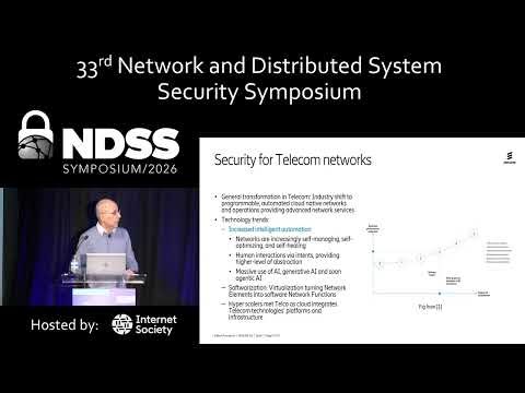 NDSS 2026 - Workshop on Security and Privacy of Next-Generation Networks (FutureG) 2026, Keynote 3