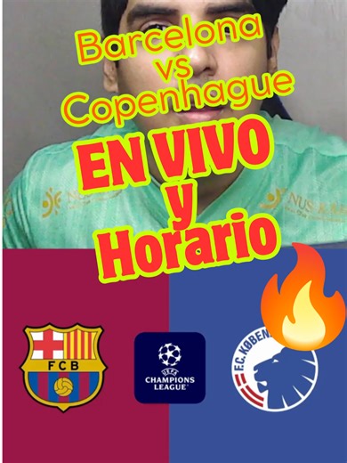 Partido Barcelona vs Copenhague: Dónde verlo en vivo