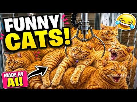 Funny & Cute AI Cats 😂 Adorable Kittens Made by Artificial Intelligence