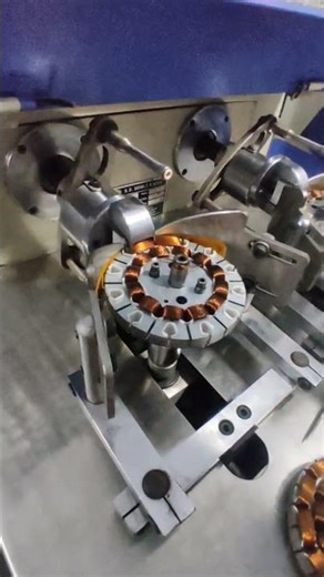 how to winding machine Ceiling fan coil #Manufacturing #new #trending #ytshorts #cnc #machine