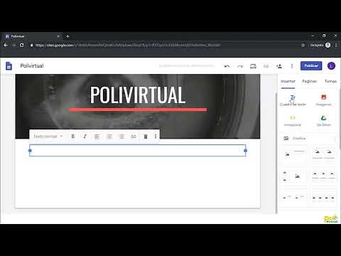 ¿Cómo crear un Portafolio en Google Sites?