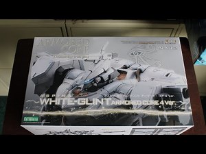 Aspina White Glint Armored Core 4 Ver. Unboxing