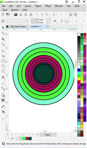 Eclipse tool use in coreldraw| coreldraw tips for more #coreldraw