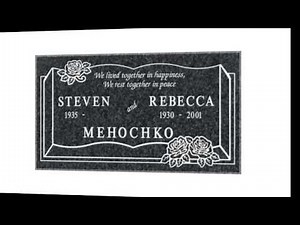 Slant Marker - Granite Headstone Markers | AllHeadstones