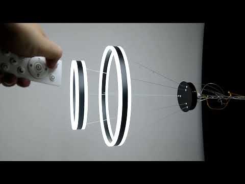 How to pair a remote for led ring chandelier