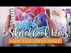 First Page Ideas for your Sketchbook