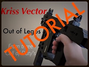 Kriss Vector tutorial | Running on LDD (Lego Digital Designer)