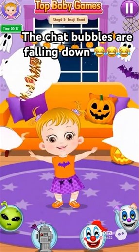 Hazel does the pumpkin robot, ghost, shouting, and gets grounded ￼