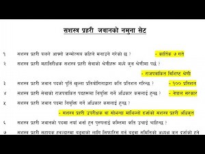 सशस्त्र प्रहरी जवान नमुना प्रश्नपत्र २०८२||Apf jawan model question paper 2082||Sashastra prahari